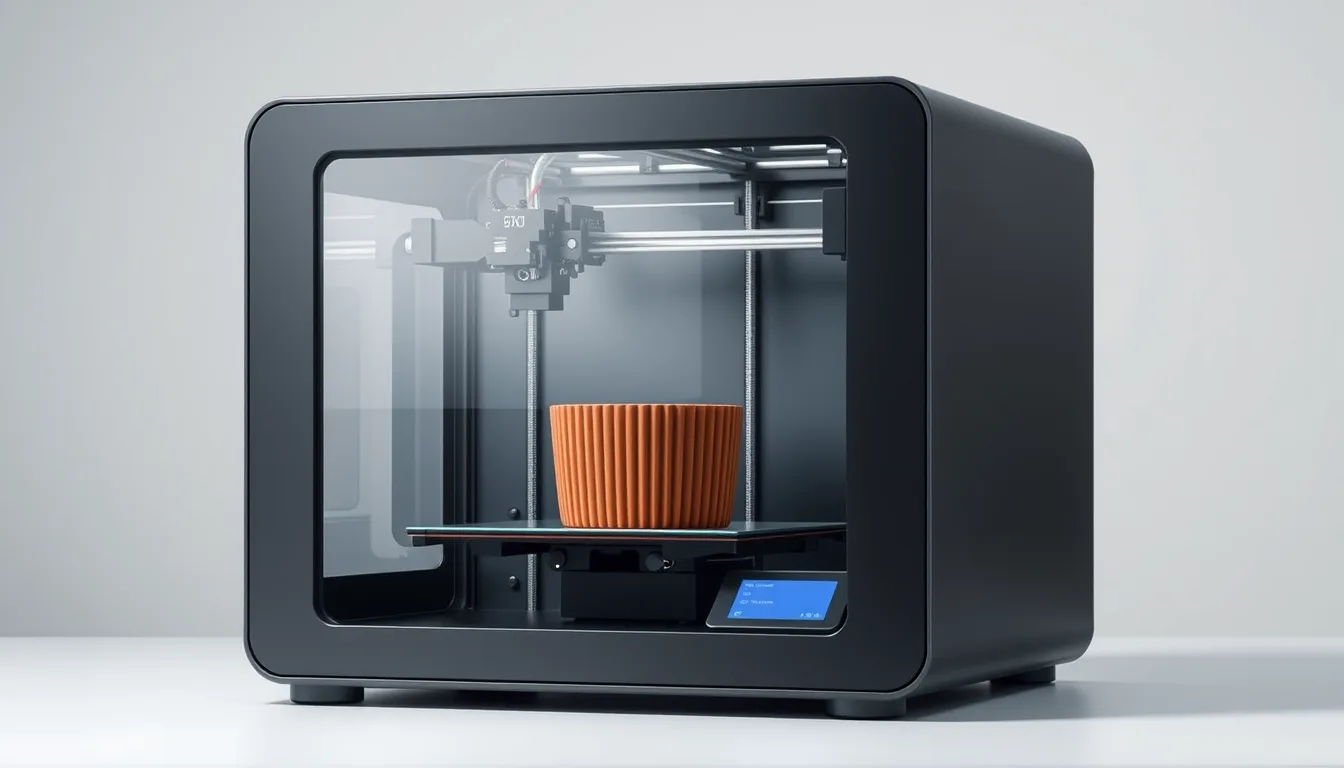 Bambu P2S printer mid-print laying down PLA filament layer by layer